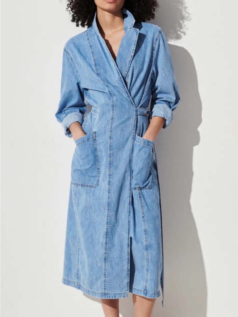 Rachel Comey Lavaro Dress in Celeste. Size 0. Never worn out of the house.
